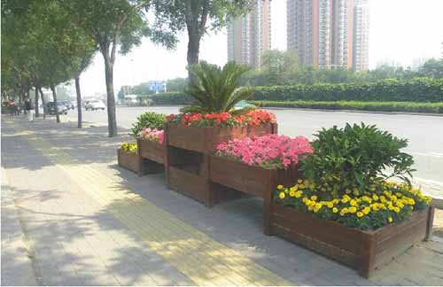 仿木花箱