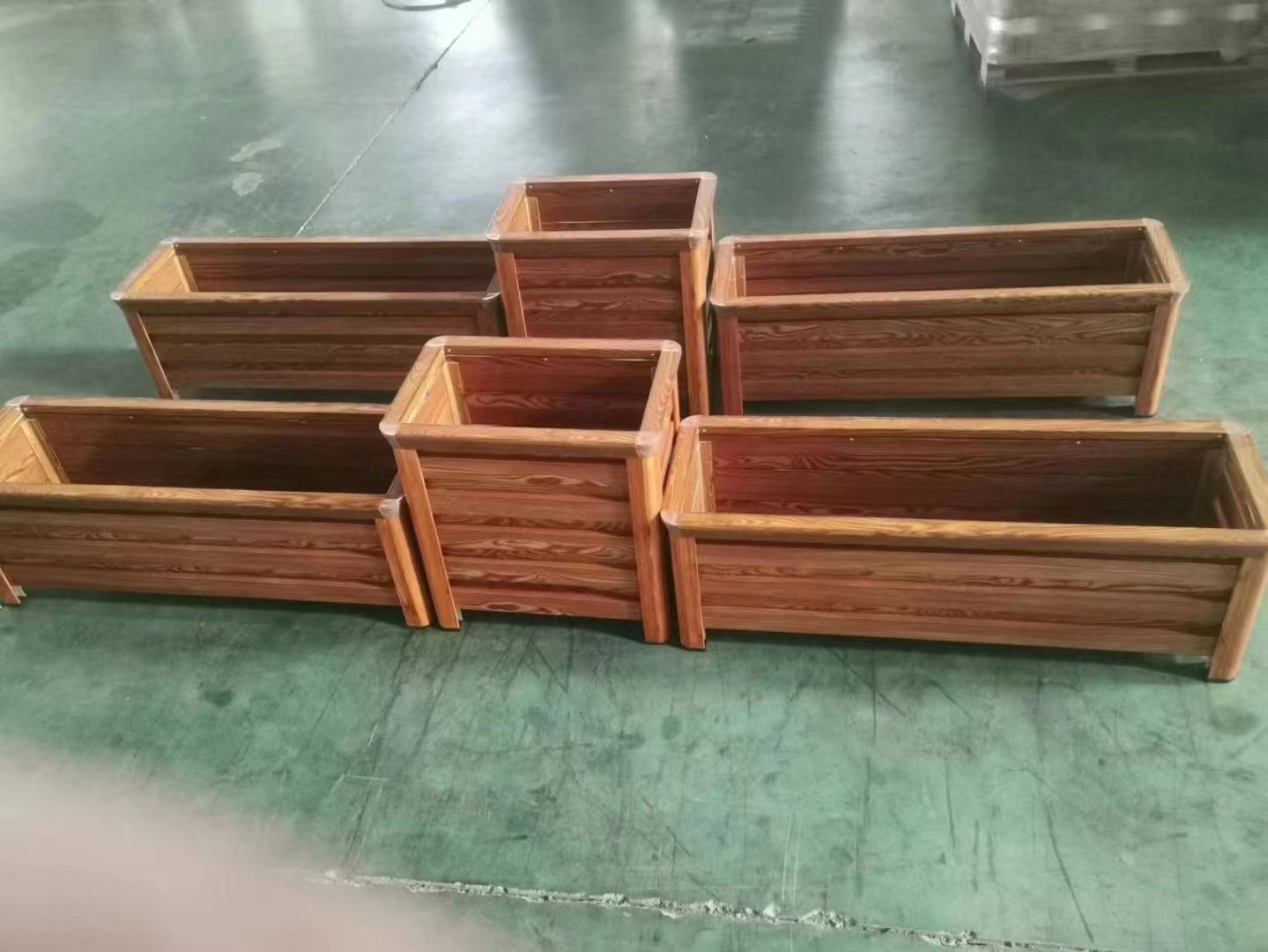 碳纖維仿木花盆01 碳纖維仿木花盆01