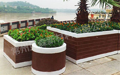 仿木隔離花箱
